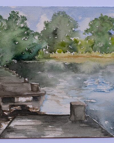 watercolor en plein air